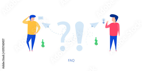 Ask Question Vector 