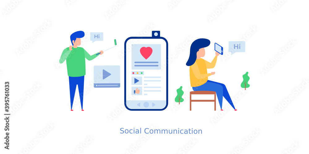 Social Communication Vector 