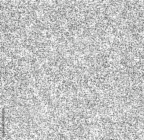 Grid spotted pattern. Abstract grunge halftone lined texture. Distressed uneven grunge background. Abstract vector illustration. Overlay to create interesting effect and depth. Isolated on white