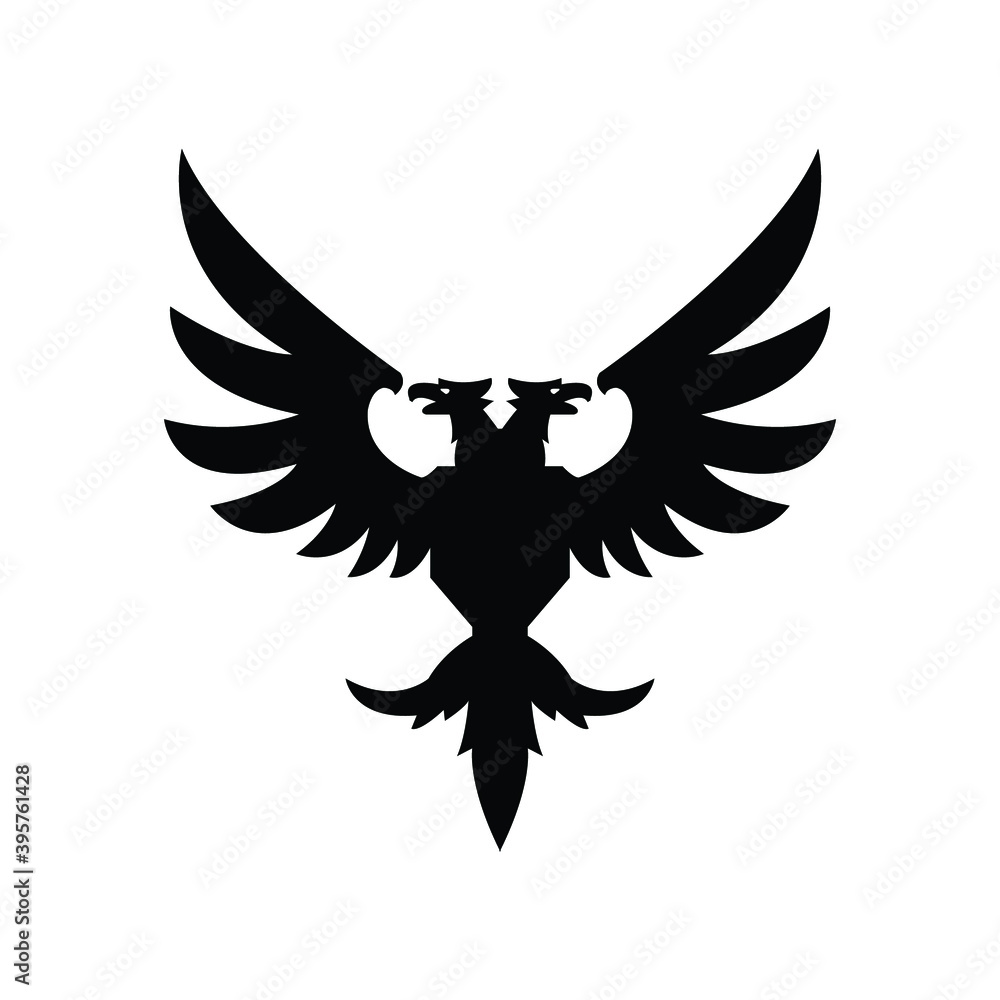 Obraz premium Warrior Viking Scary Dark Knight Mascot Helmet Character Design