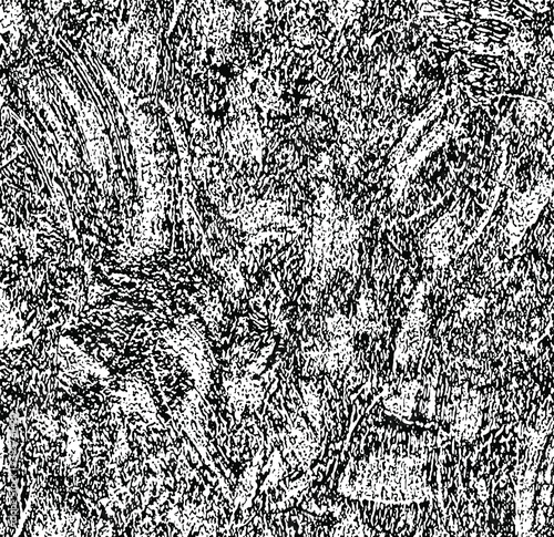 Grid spotted pattern. Abstract grunge halftone lined texture. Distressed uneven grunge background. Abstract vector illustration. Overlay to create interesting effect and depth. Isolated on white