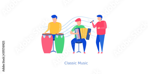 Classic Music Illustration 
