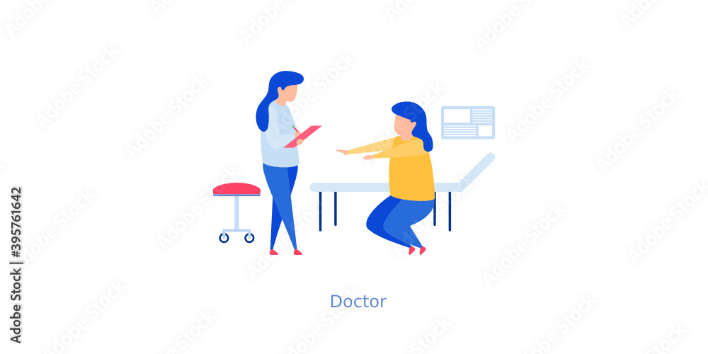 Physician Flat Vector Physician Flat Vector