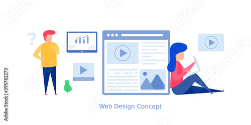 Web Designing Concept 