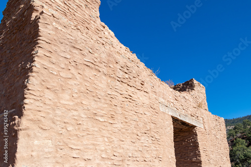 Historic pueblo church ruins