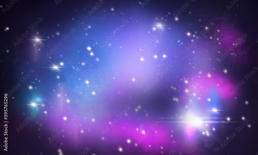 Sfondo viola astratto universo. Spazio cosmico con le galassie, stelle, pianeti e supernove. Nebulosa. Via lattea. Banner. Sfondo viola astratto universo. Spazio cosmico con le galassie, stelle, pianeti e supernove. Nebulosa. Via lattea. Banner.