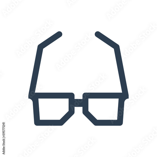 eyeglasses icon - spectacles icon -	
