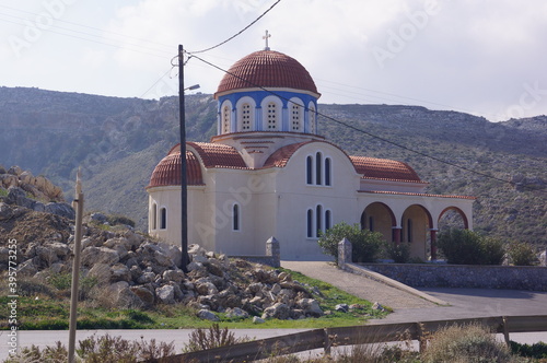 A Christian Orthodox church near Petres, Rethymno, in Crete (Greece)