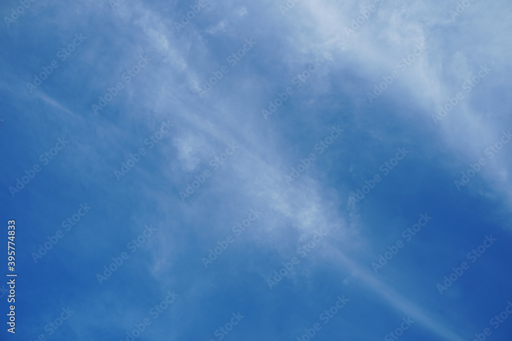 Cirrus clouds and blue sky background. Cirrus clouds and blue sky background.