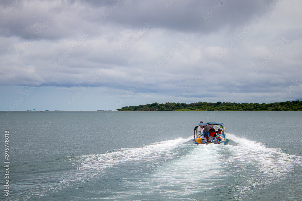 Fototapeta premium jet ski in action