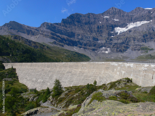 barrage de salanfe,valais,swiss photo