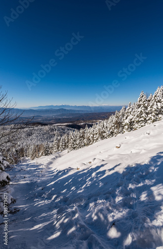 Winter scenery on Tateshina