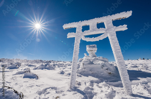 Winter scenery on Tateshina