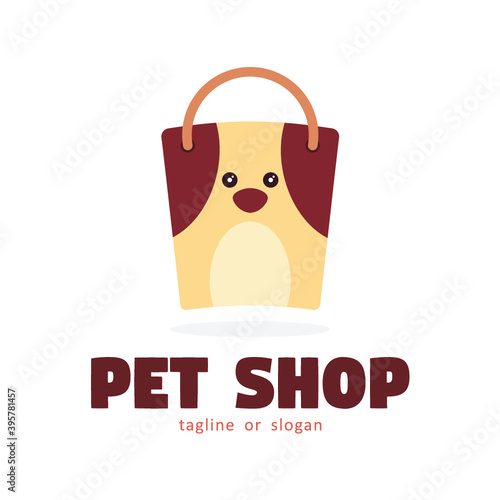 Pet Shop logo icon symbol template design