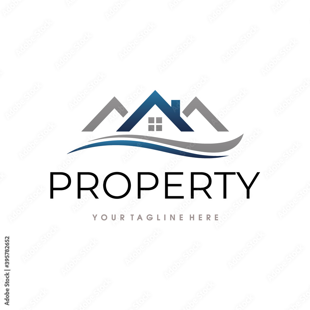 Real Estate Logo. Building, and House Logo Vector Template
