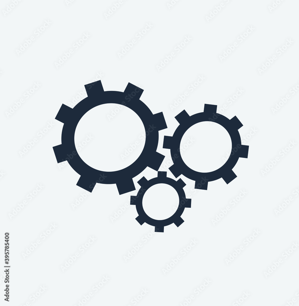 Setting and Gears Icon. Concept of cooperation, working and tools.
Setting and Gears Icon. Concept of cooperation, working and tools.