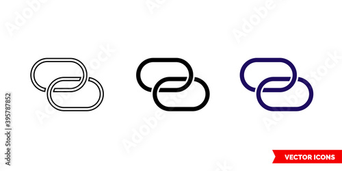 Personal hotspot icon of 3 types color, black and white, outline. Isolated vector sign symbol.