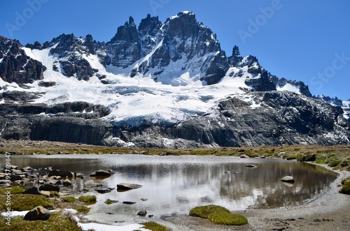 Cerro Castillo mountain Andes Mountains, Chile
