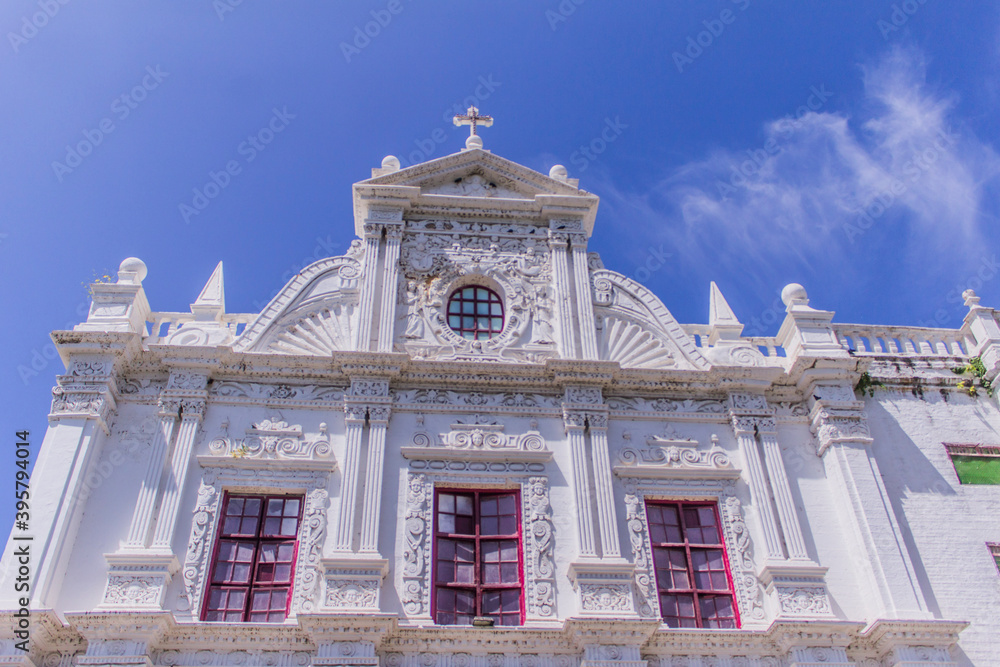 Obraz premium Various views of the church in Diu
