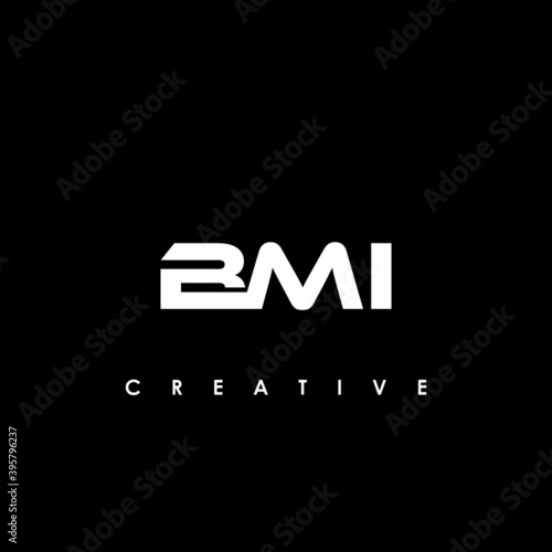 BMI Letter Initial Logo Design Template Vector Illustration