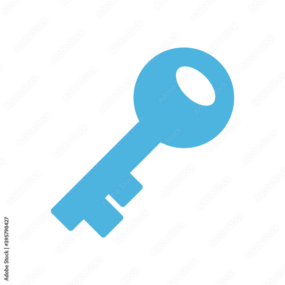 key icon flat vector logo design trendy key icon flat vector logo design trendy
