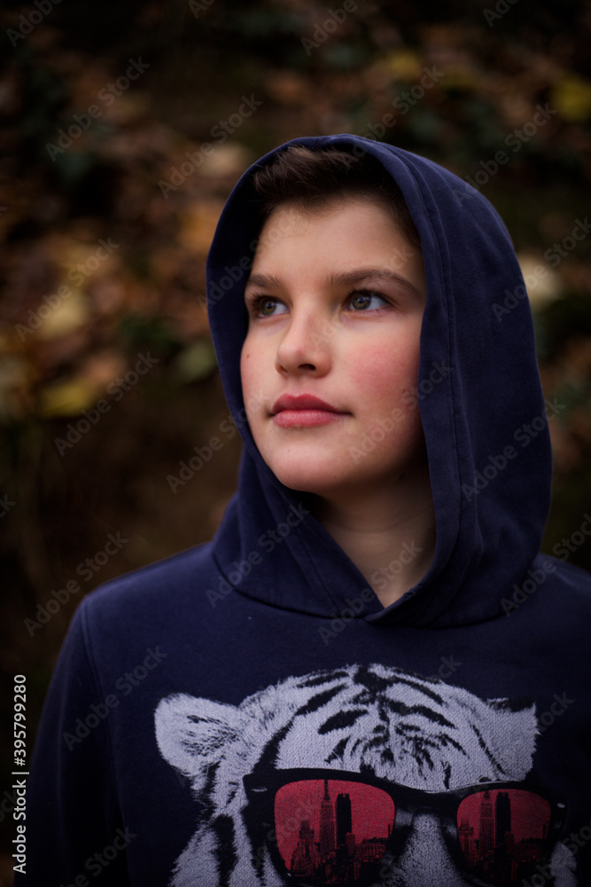 A nice boy posing in wild Nature A nice boy posing in wild Nature