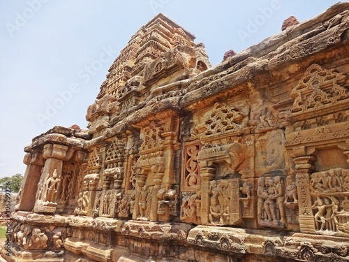 Group of Monuments at Pattadakal ,UNESCO World Heritage site,Karnataka,india