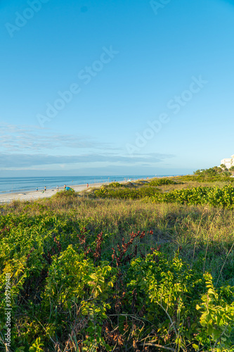 White sand beache at Indian Rocks Beach on the west coast of Florida