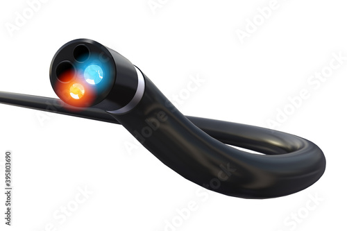 Photos Colonoscopy and gastroscopy device