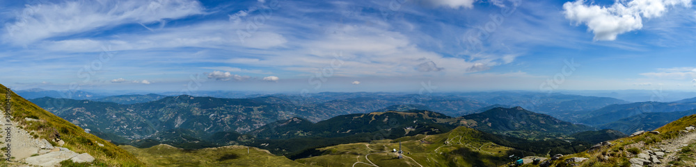 An Overview from Monte Cimone, Province of Modena