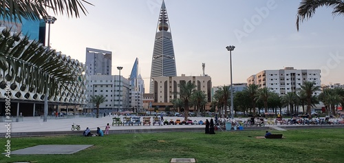Riyadh, Saudi Arabia: National Library, Olaya Street photo