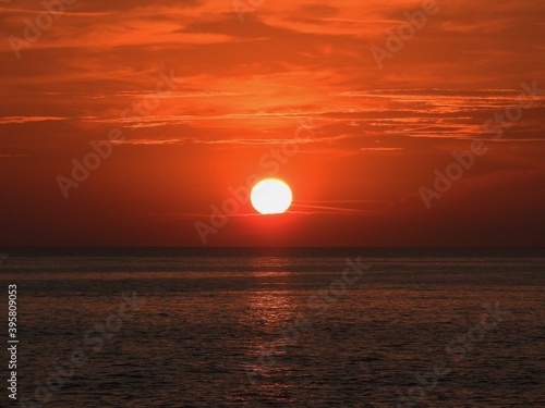Sonnenuntergang, Urlaub, Sommer, Meer, Kroatien