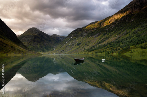 Lake Anestolsvatnet near Sogndal photo