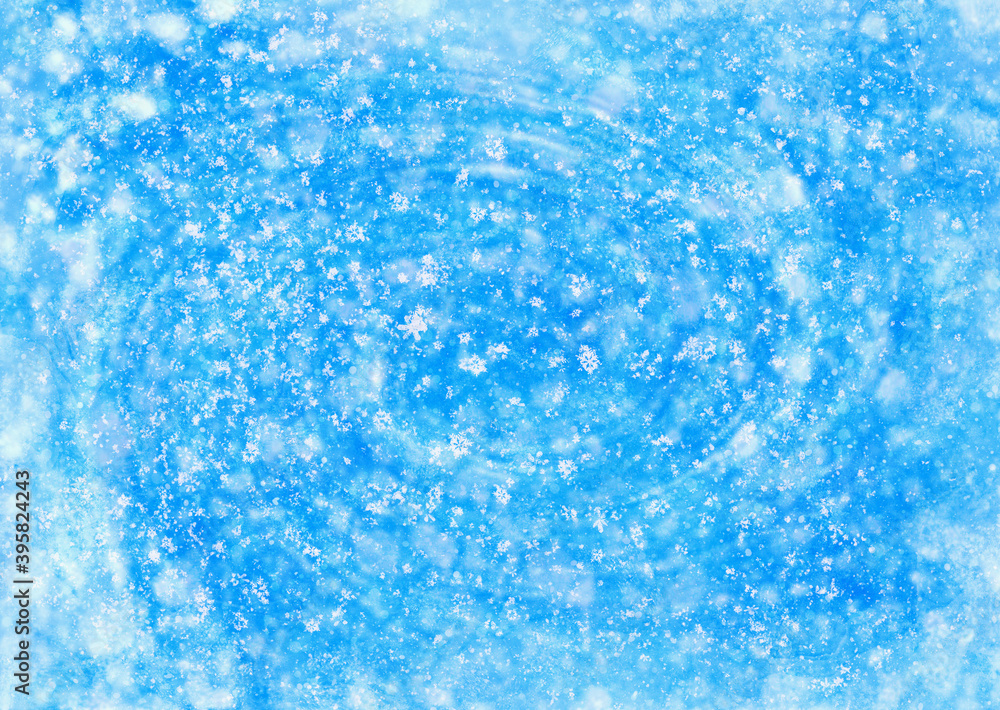 background of a winter snowstorm