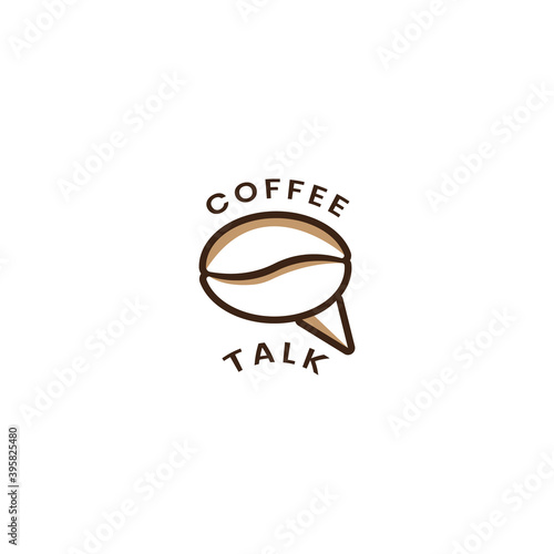 Talk  Logo Coffee