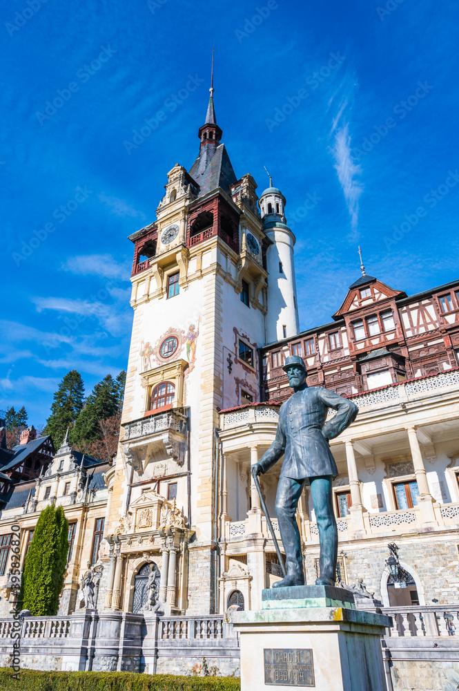 Peles Castle in Sinaia (RO)