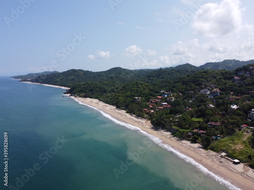 view of the sea and mountains