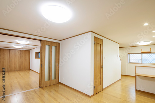 リフォームしたマイホームのリビング