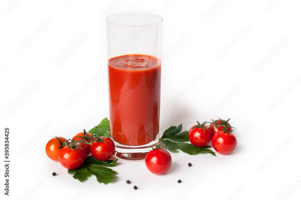 Tomatensaft im Glas
Tomatensaft im Glas