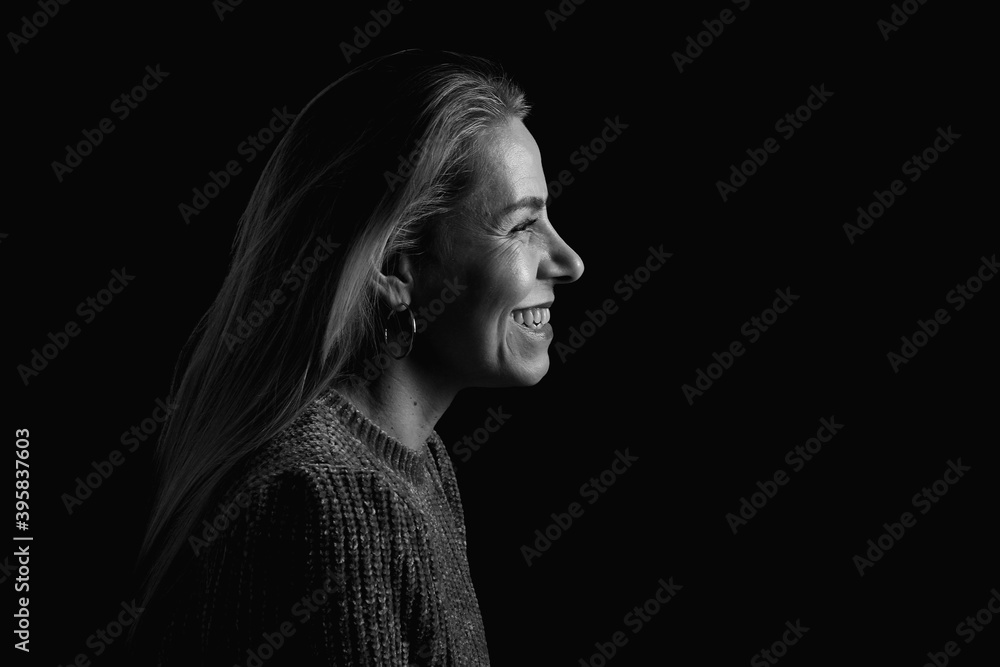 Portrait of a beautiful mature woman Portrait of a beautiful mature woman