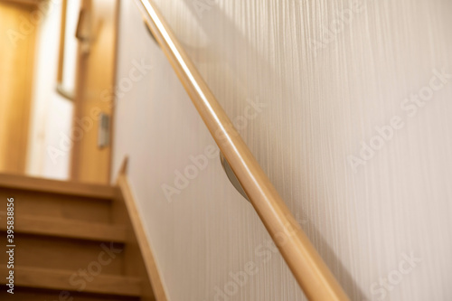 リフォームしたマイホームの階段