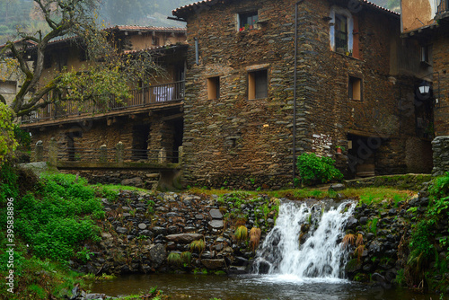 stone houses of Robledillo de Gata in Extremadura