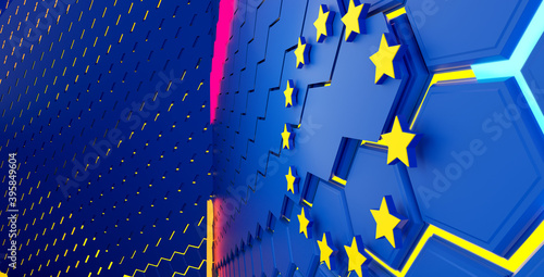 creative abstract Europe de...