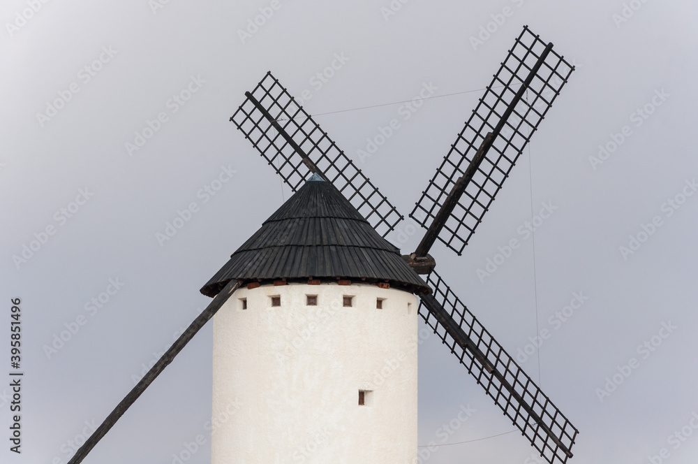 Campo de Criptana, traditional windmill in Castile-La Mancha, Spain Campo de Criptana, traditional windmill in Castile-La Mancha, Spain