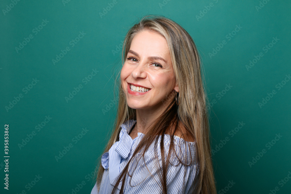 Portrait of a beautiful mature woman Portrait of a beautiful mature woman