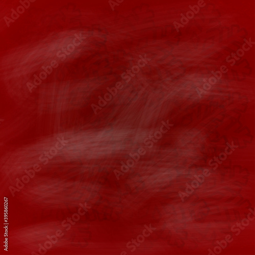Christmas red background with stars. Space for text.