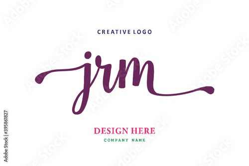 JRM lettering logo is simple, easy to understand and authoritative