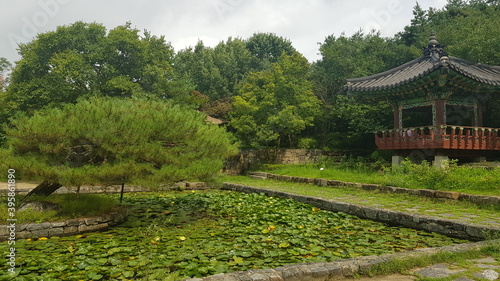 한국의 정원, 연못, 정자