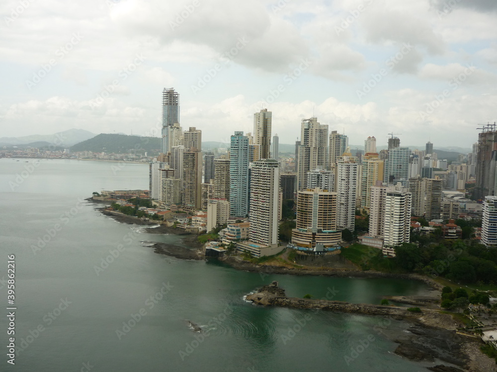 Fototapeta premium Panama City, Panama view. circa 2010