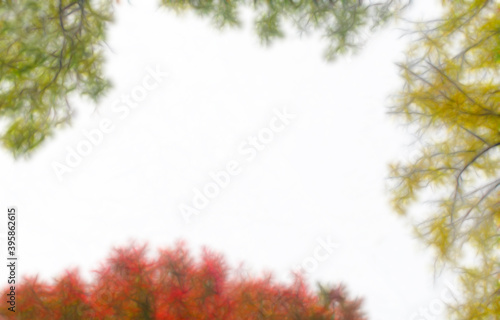 Background with autumn and fall colors